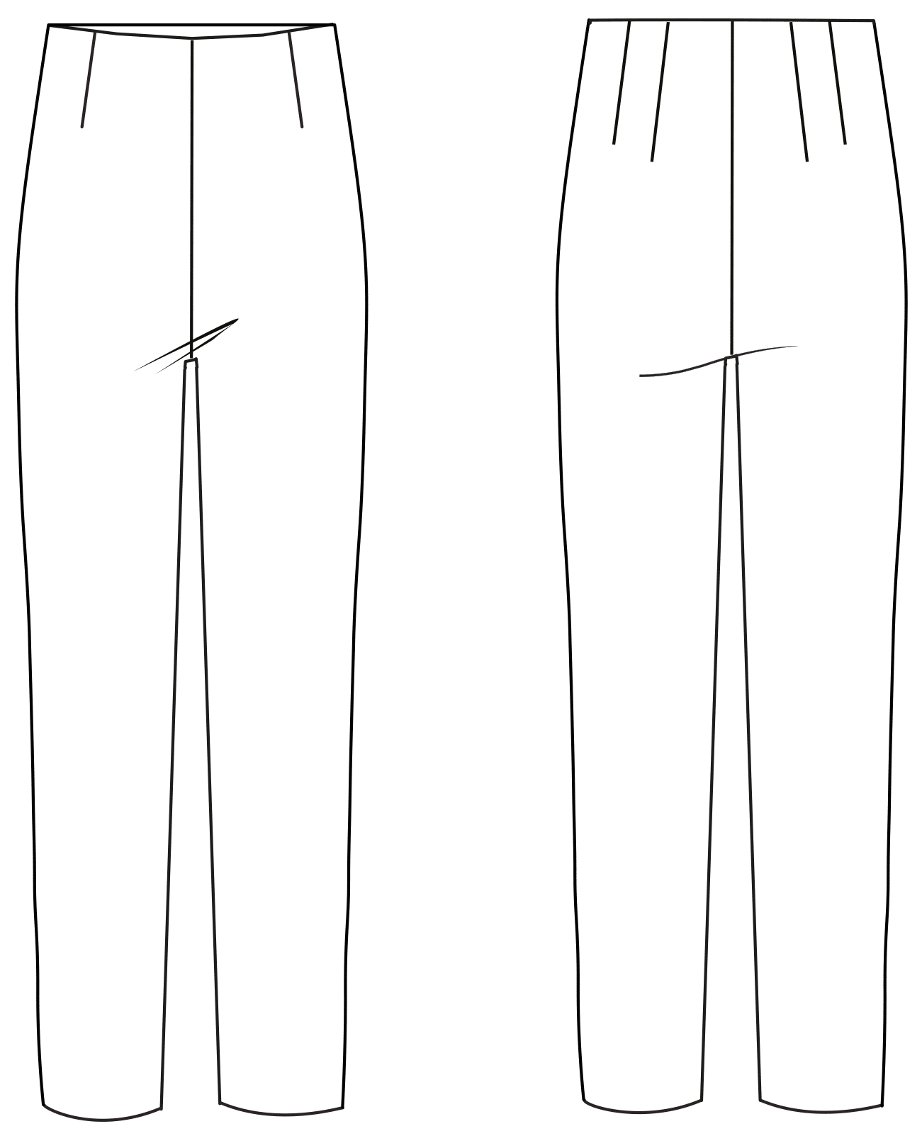 Basic Trousers Block Pattern › M.Mueller & Sohn