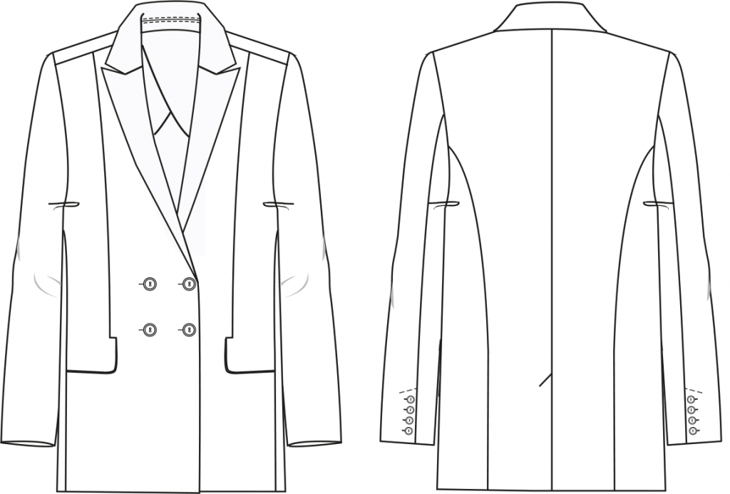 Pattern Construction for Trouser Suits › M.Mueller & Sohn