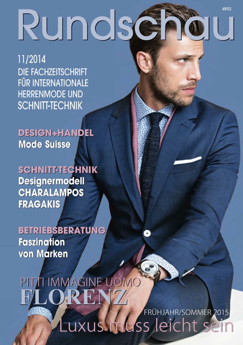 Produkt: Rundschau für Internationale Herrenmode 11.2014 Digital