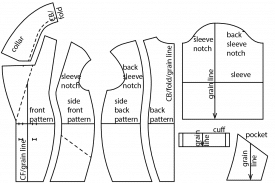 Pattern for Oversized Egg-Shape Coat & Jacket › M.Mueller & Sohn