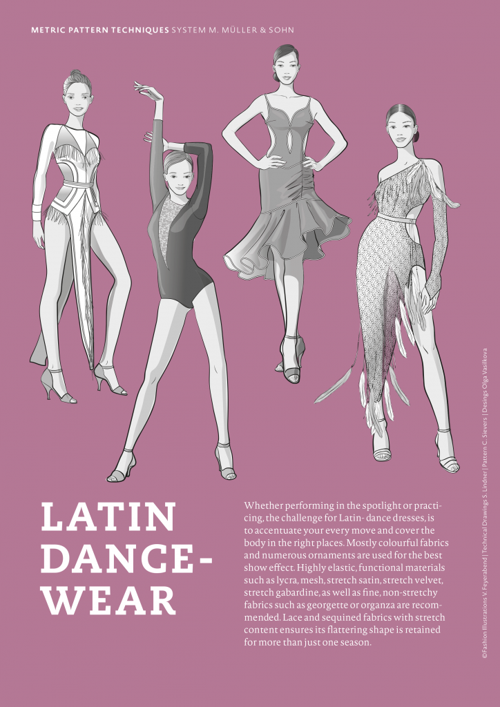 Pattern Making Latin Dance Dresses
