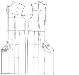 Pattern Construction for Culotte-Jumpsuit