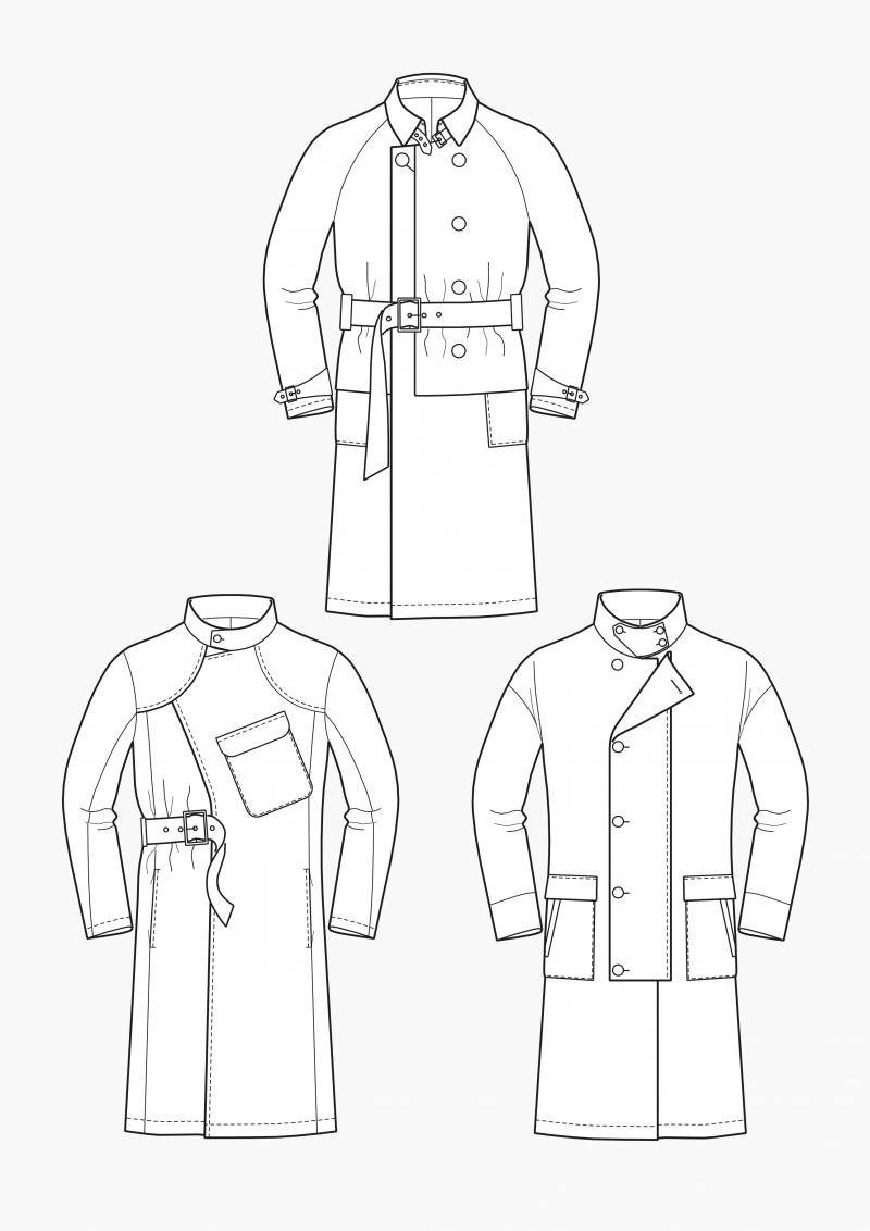 Pattern Making Coats for Men › M.Mueller & Sohn