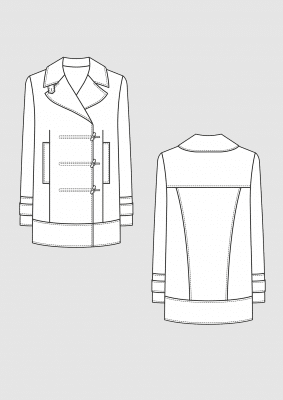 Pattern for Oversized Egg-Shape Coat & Jacket › M.Mueller & Sohn