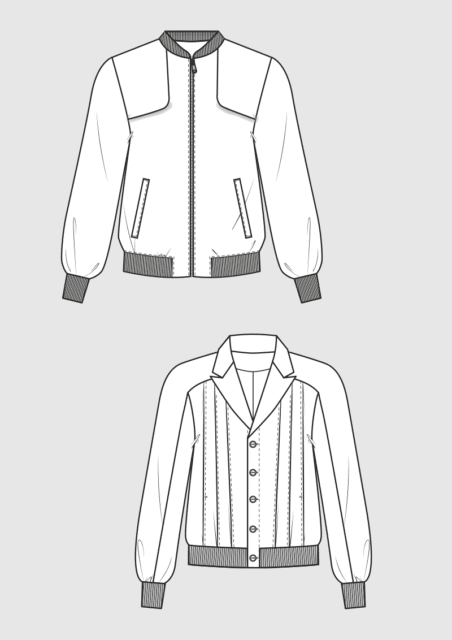 Pattern Construction For 4 Casual Jackets › Mmueller And Sohn 1173