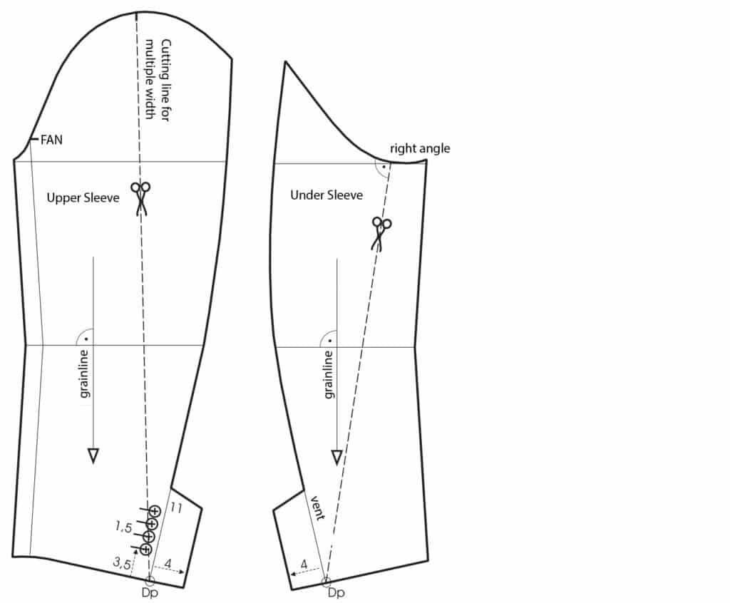 Slimline Suit Pattern Construction