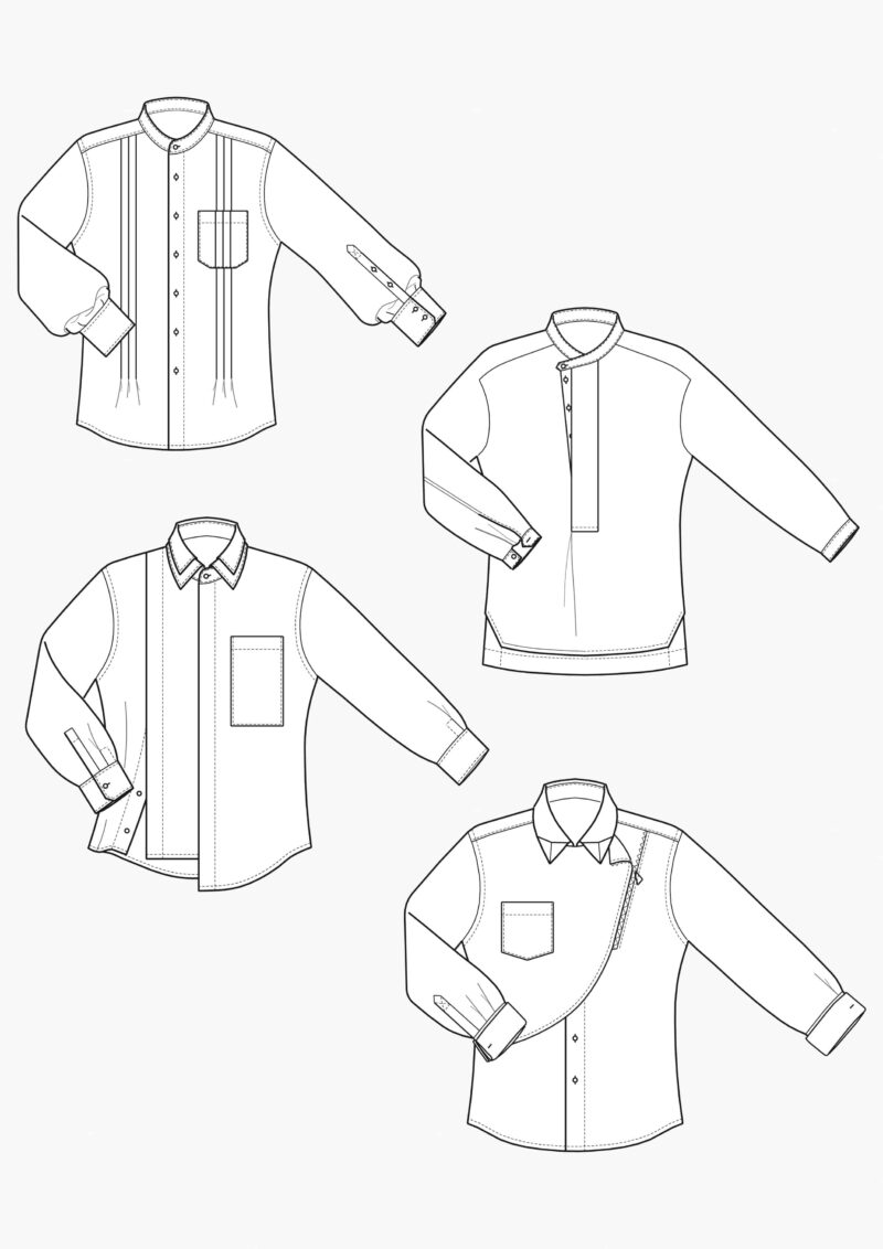 Pattern Making for Men: Shirts › M.Mueller & Sohn
