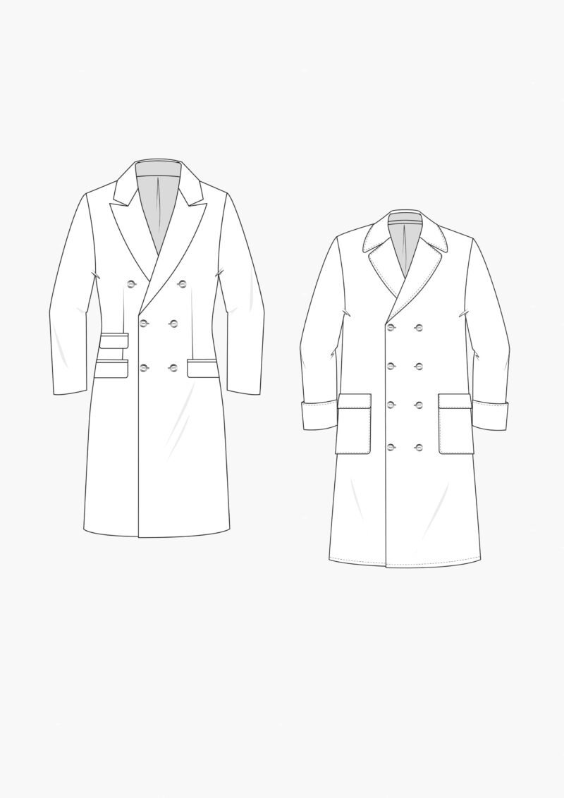 Product: Pattern Making for Men: Classic Coats: Paletot & Ulster