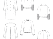 In this e-dossier you will find an instruction on the pattern construction for a Hubertus coat & sweatshirts for men.