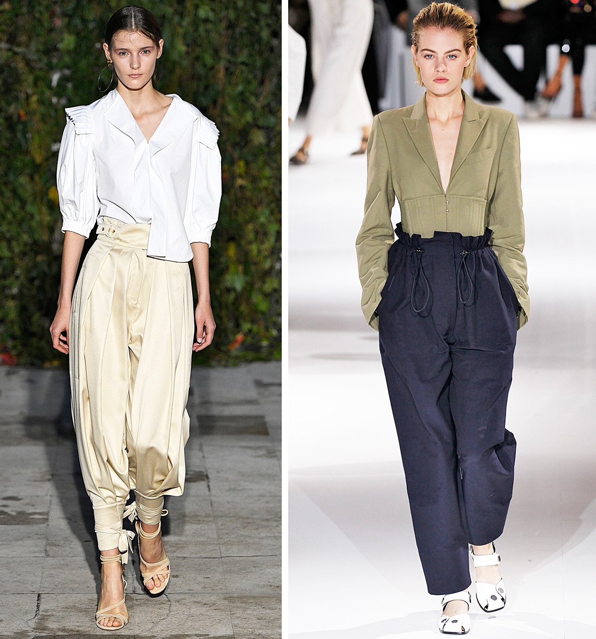 Paperbag Trousers, Paperbag Waist Trousers