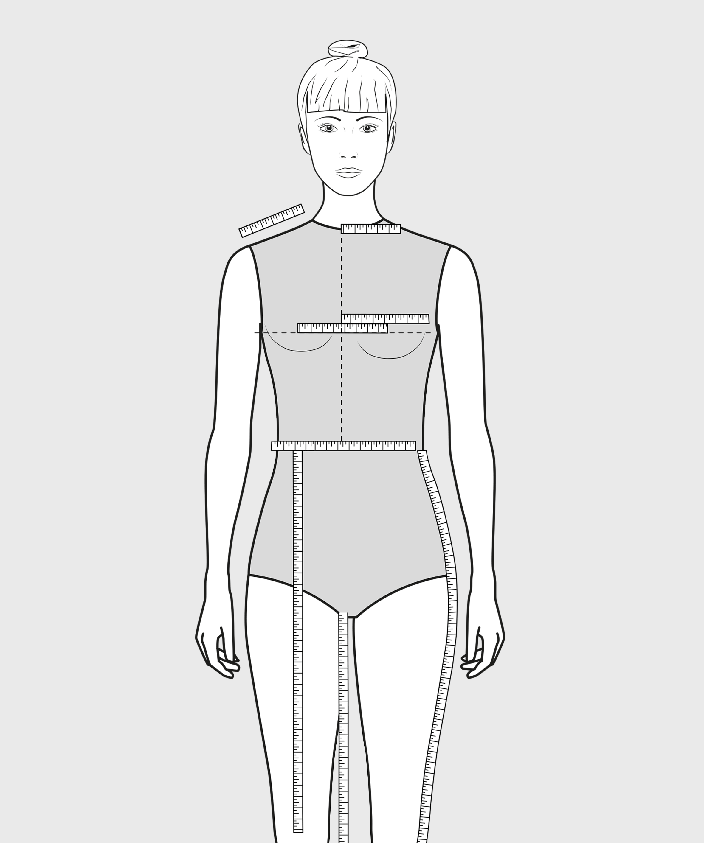 average female body measurements